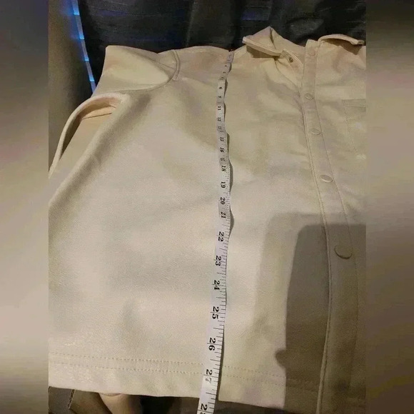 Zara jacket faux leather size large - Picture 9 of 10